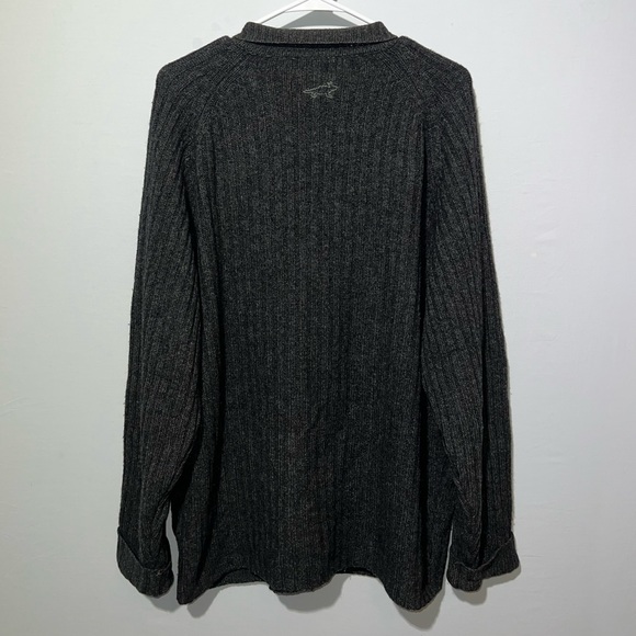 Horny Toad 100% Soft Wool Ribbed Full Zip Cardigan Sweater Excellent Condition - Picture 2 of 11